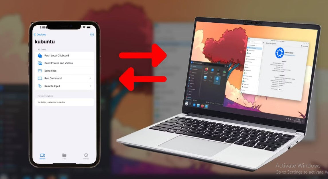 Where Do The Photos Go from KDE Connect on iPhone?