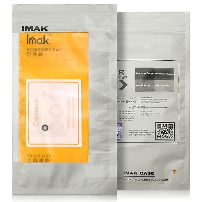 For iPhone 13 Pro / 13 Pro Max IMAK Integrated Rear Camera Lens Tempered Glass Film with Lens Cap