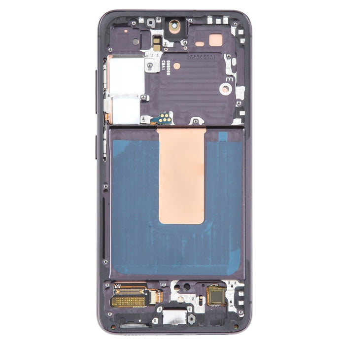 For Samsung Galaxy S23 SM-S911B 6.43 inch EU Version OLED LCD Screen Digitizer Full Assembly with Frame (Black)