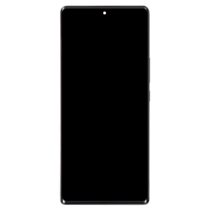 Original LCD Screen For Honor 70 Digitizer Full Assembly with Frame (Black)