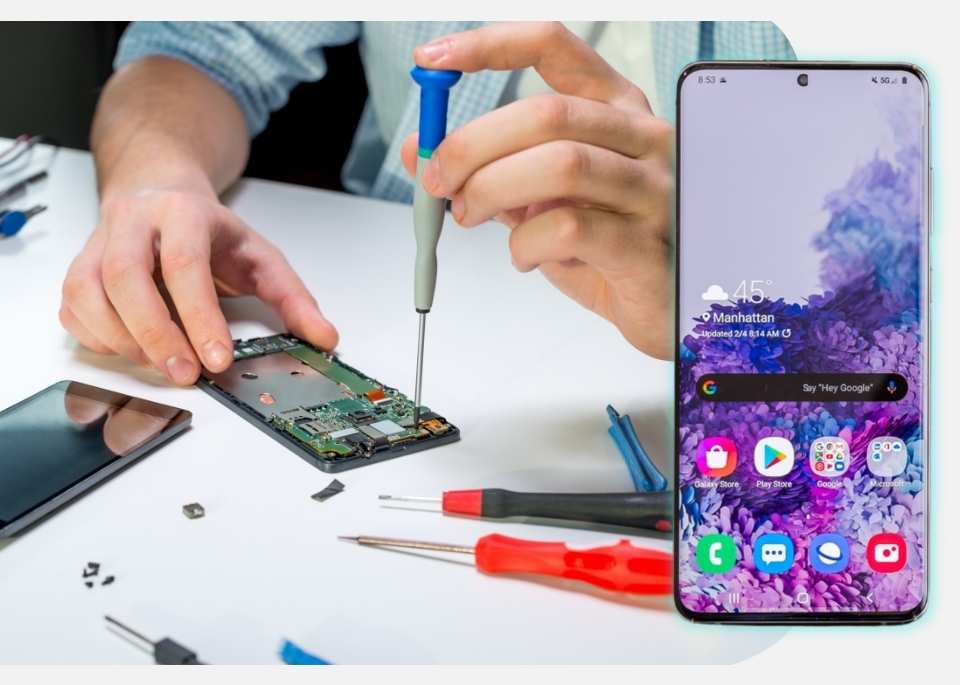 Reliable Samsung Phone Repair Near Me in UK | THE REPAIR PLUS