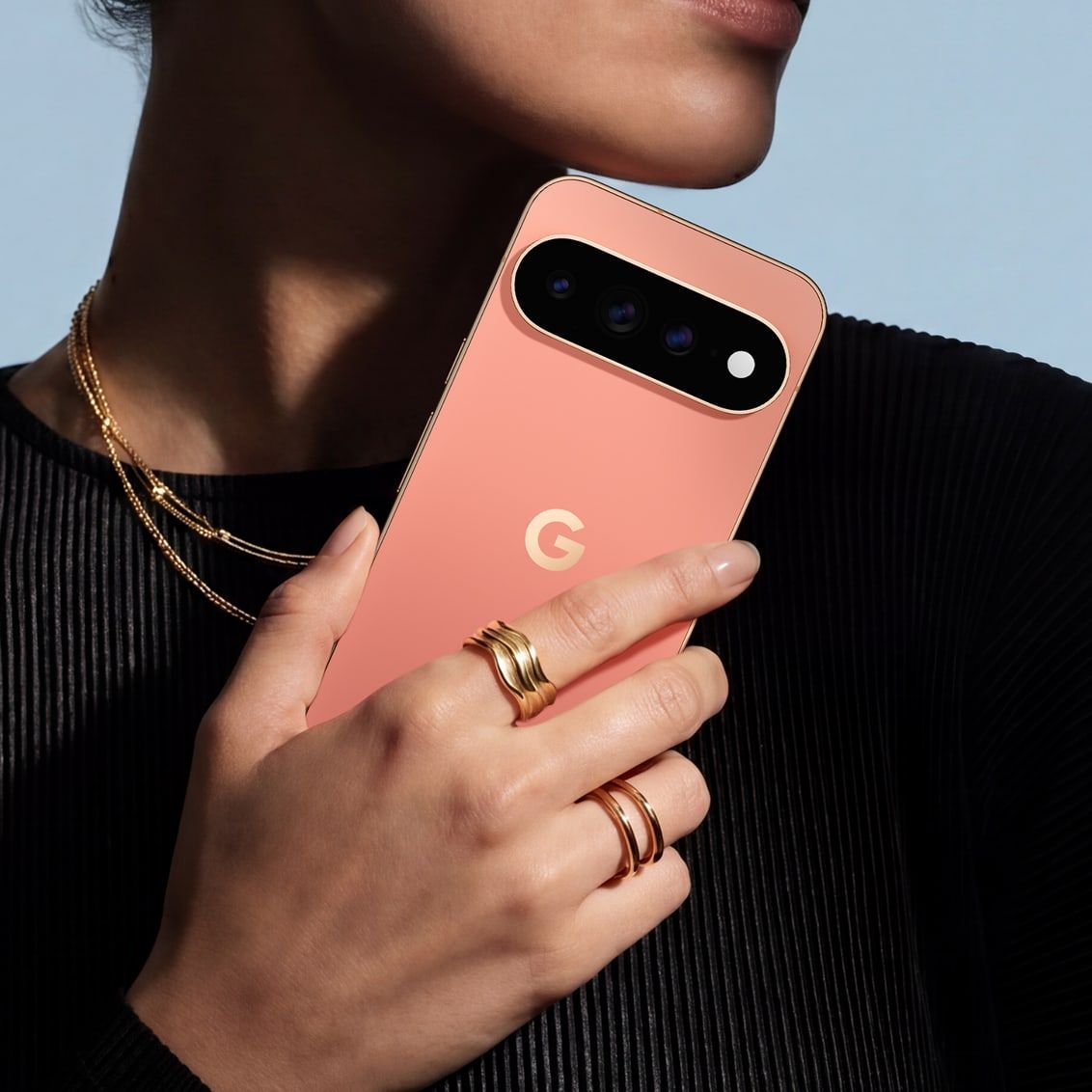 A person holding Google Pixel 11 Pro
