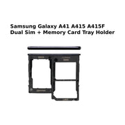 For Samsung Galaxy A41 A415 A415F Dual Sim + Memory Card Tray Holder - Black UK