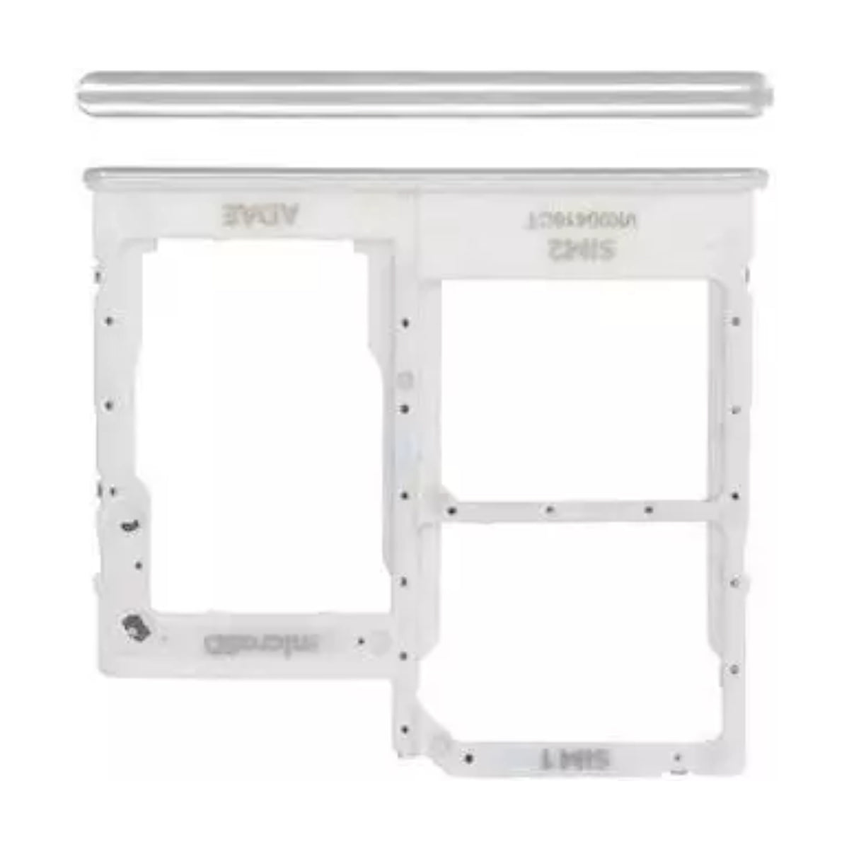 For Samsung Galaxy A41 A415 A415F Dual Sim + Memory Card Tray Holder - White UK