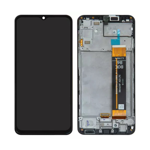 Replacement LCD Screen For Samsung Galaxy A23 4G (A235F) Black – With Frame