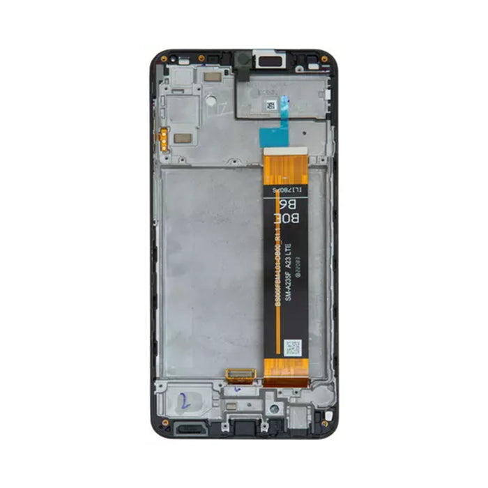 Replacement LCD Screen For Samsung Galaxy A23 4G (A235F) Black – With Frame