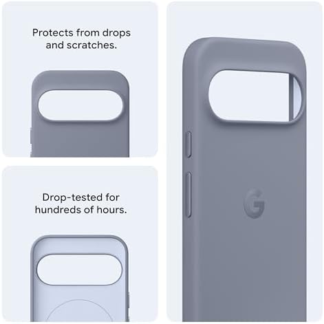 Pixelsnap Case for Google Pixel 10 & Pixel 10 Pro - Durable Protection - Built to Protect. Beautifully - Indigo (Made by Google)