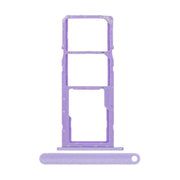 For Samsung Galaxy A01 A015F Replacement Dual Sim Card Tray (Purple)