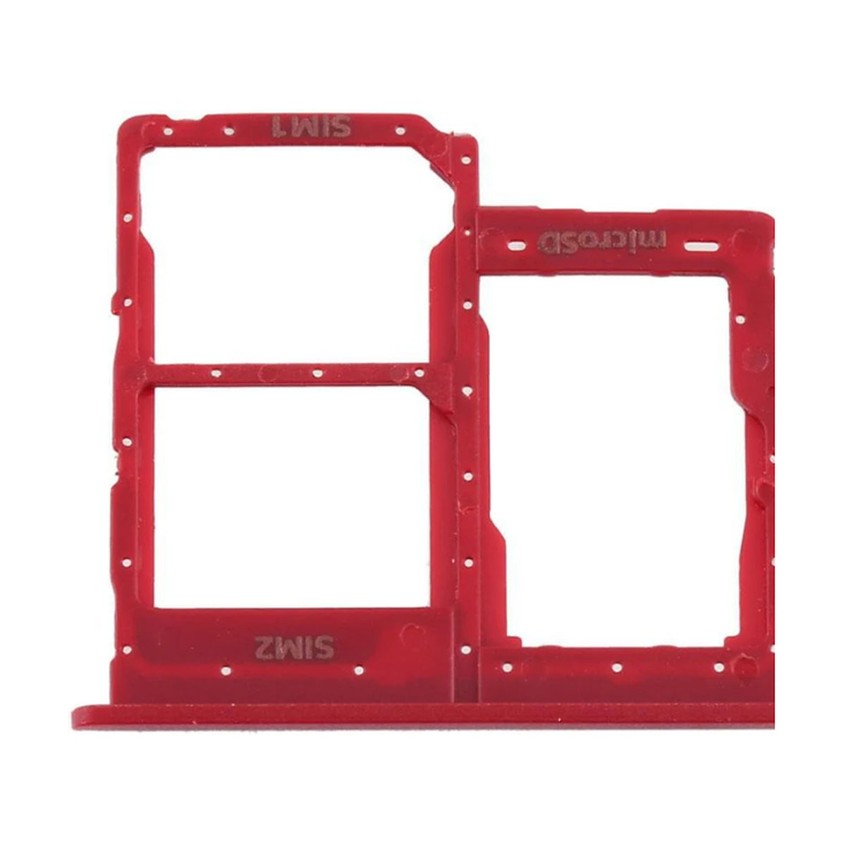 For Samsung Galaxy A01 Core A013 Replacement Sim Card Holder (Red)