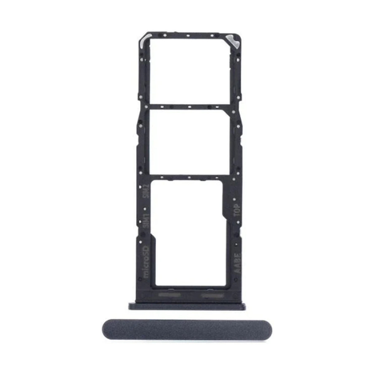 For Samsung Galaxy A02 A022 Replacement Dual Sim Card Tray (Black)