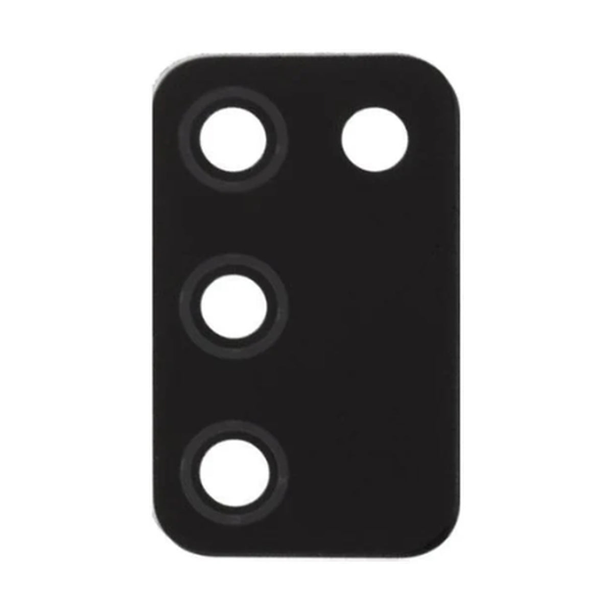 For Samsung Galaxy A02 A022 Replacement Rear Camera Lens With Adhesive (Black)