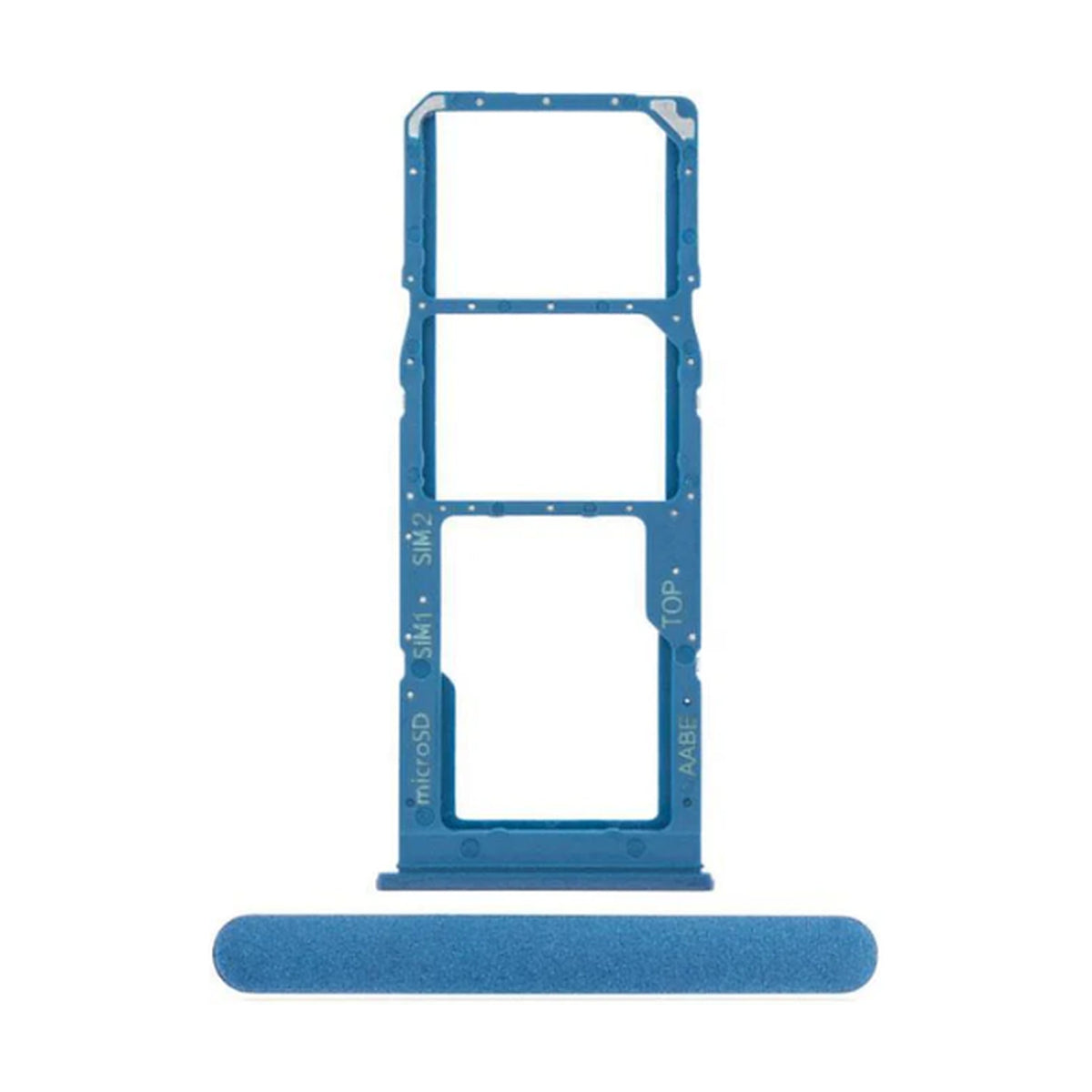 For Samsung Galaxy A02 A022 Replacement Dual Sim Card Tray (Blue)
