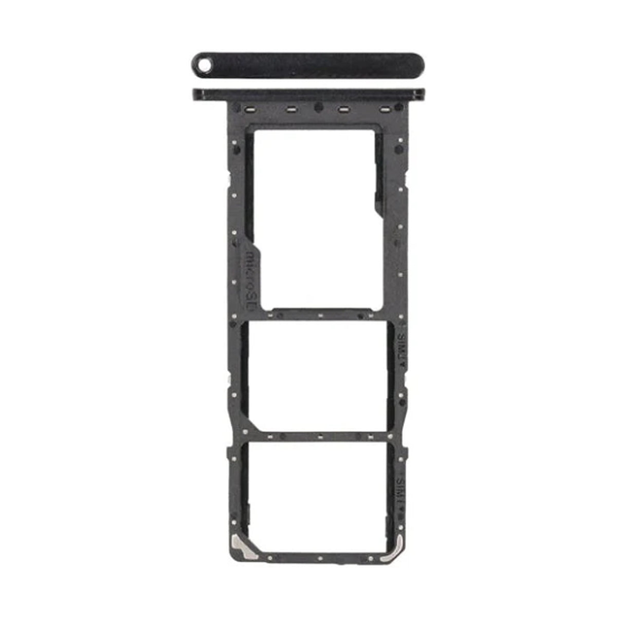 For Samsung Galaxy A03s A307 Replacement Sim Card Tray (Black)