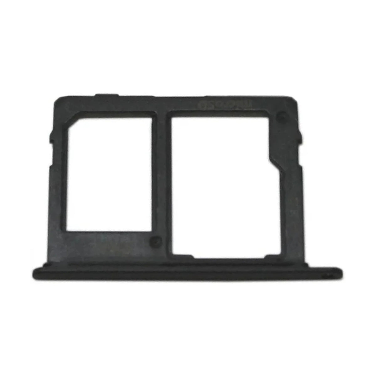 For Samsung Galaxy A6 2018 A600 Replacement SIM 2 & SD Card Tray Holder (Black)