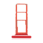 For Samsung Galaxy A10 A105 Replacement Dual Sim Card Tray (Red)