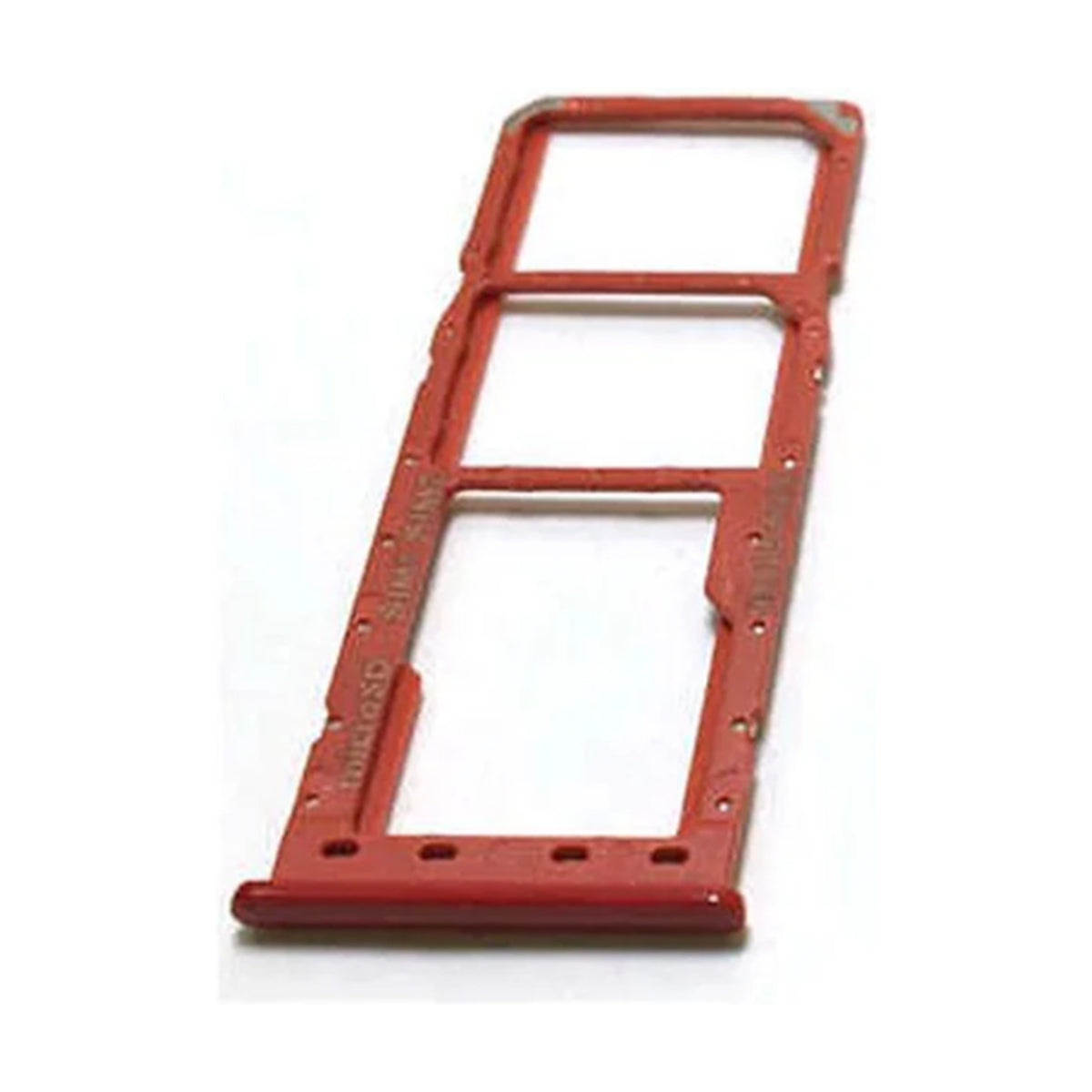 For Samsung Galaxy A10s A107 Replacement Sim Card Tray (Red)
