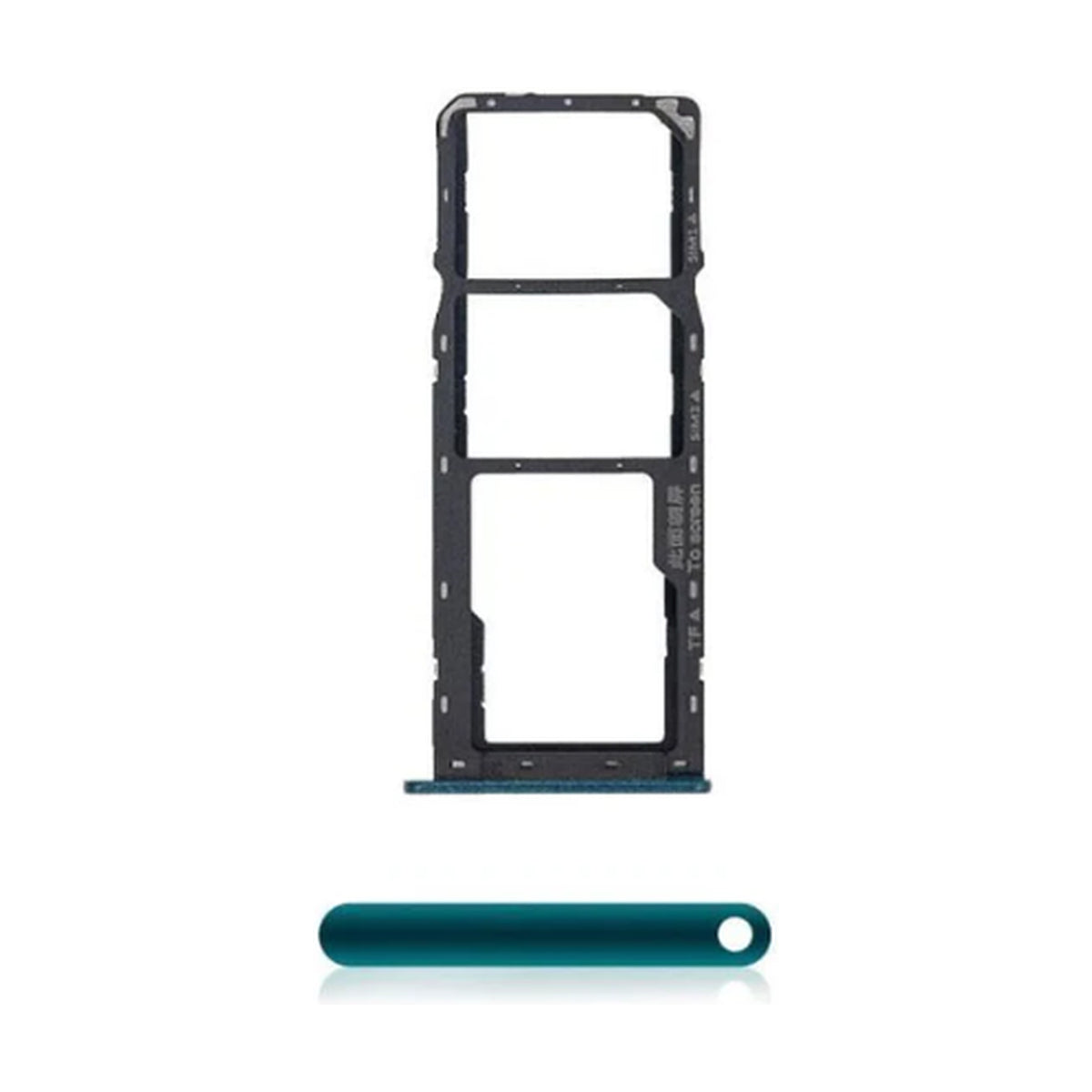 For Samsung Galaxy A10s A107F Replacement Dual Sim Card Tray (Green)