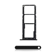 For Samsung Galaxy A11 A115F Replacement Dual Sim Card Tray (Black)