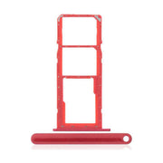 For Samsung Galaxy A11 A115F Replacement Dual Sim Card Tray (Red)