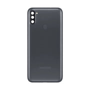 For Samsung Galaxy A11 A115 Replacement Rear Battery Cover (Black)