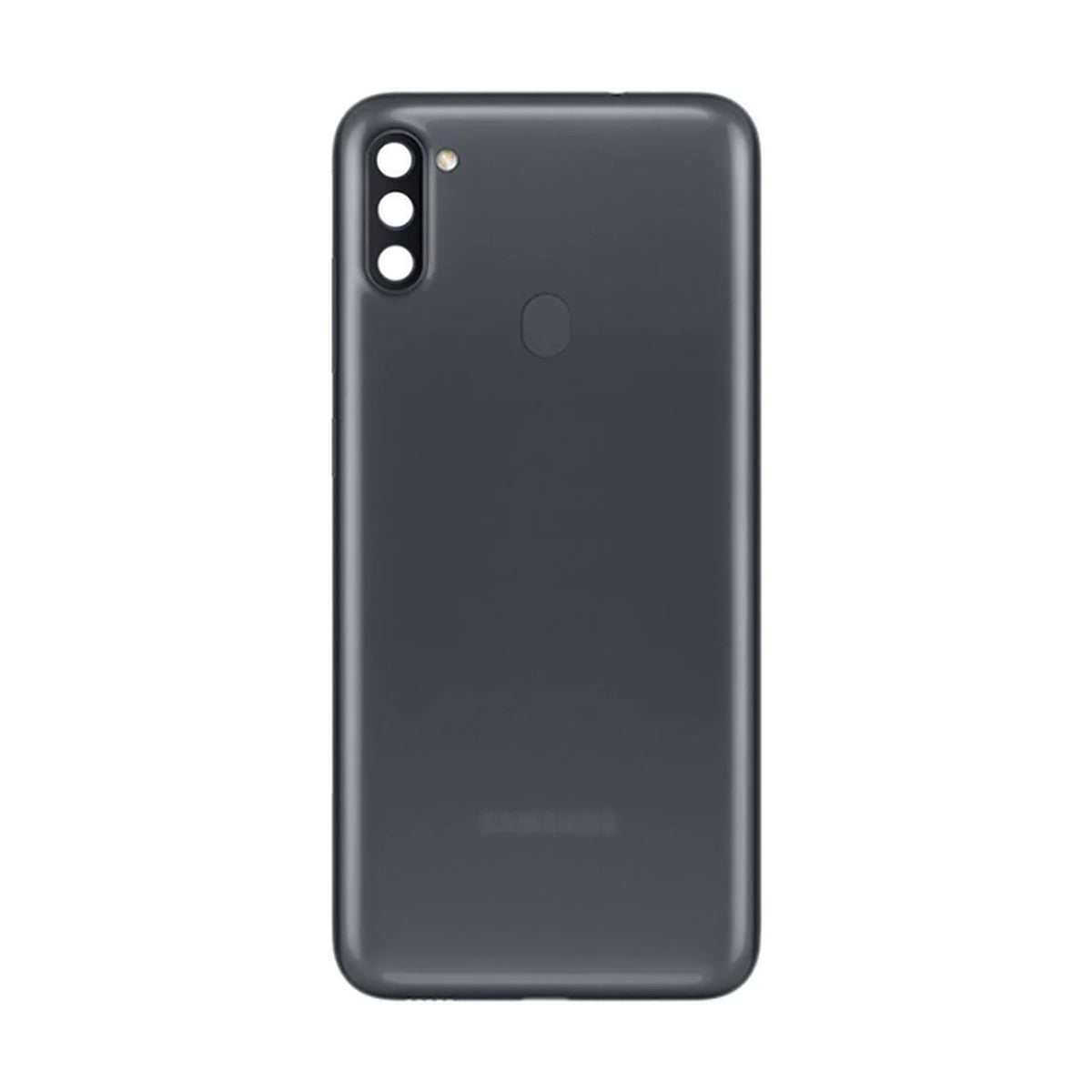 For Samsung Galaxy A11 A115 Replacement Rear Battery Cover (Black)