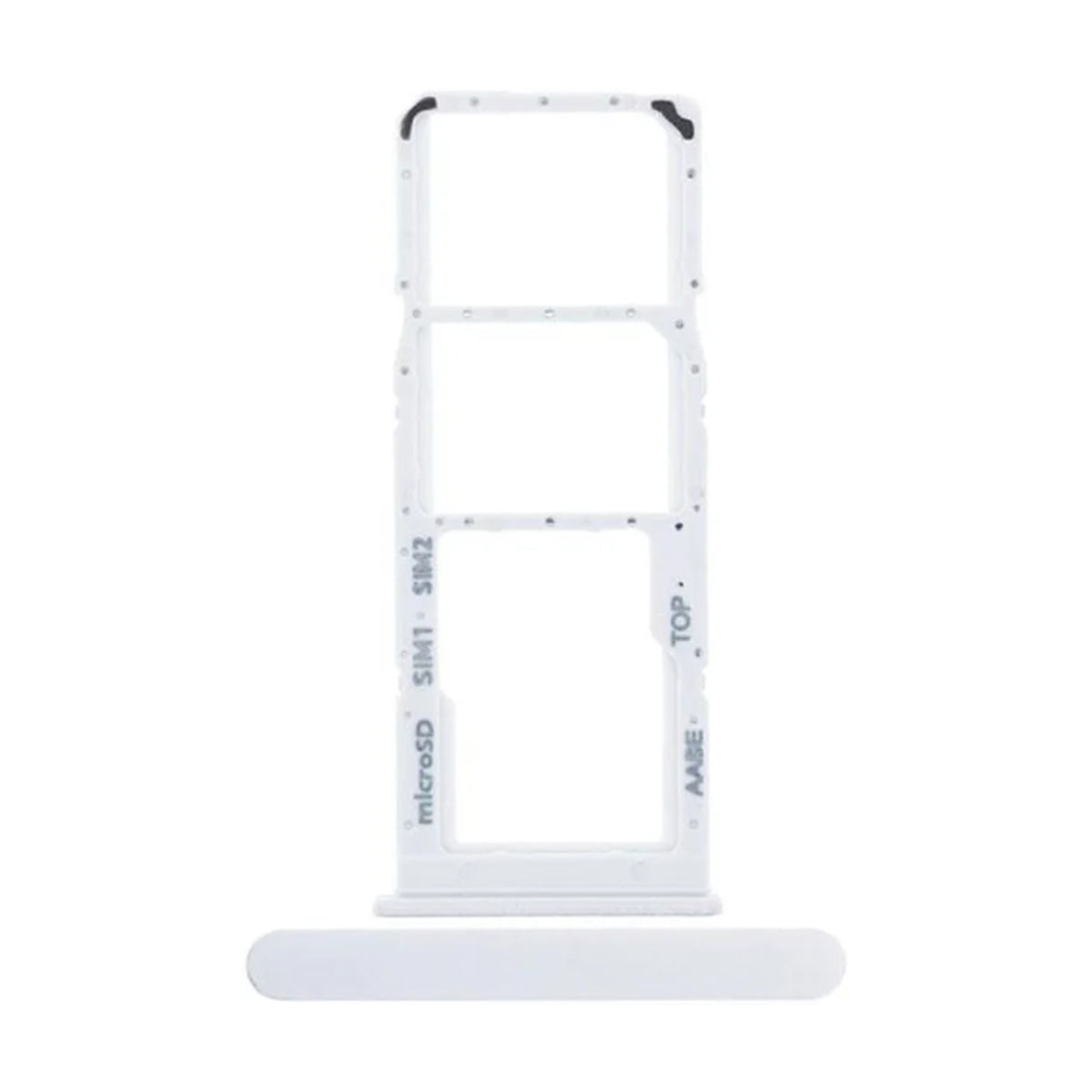 For Samsung Galaxy A12 A125F Replacement Dual Sim Card Tray (White)