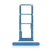 For Samsung Galaxy A12 A125F Replacement Dual Sim Card Tray (Blue)