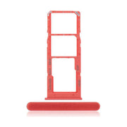 For Samsung Galaxy A12 A125F Replacement Dual Sim Card Tray (Red)