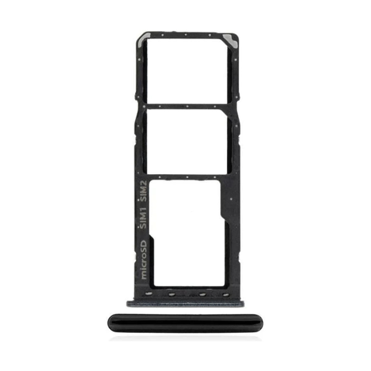 For Samsung Galaxy A20 A205 Replacement Dual Sim Card Tray (Black)