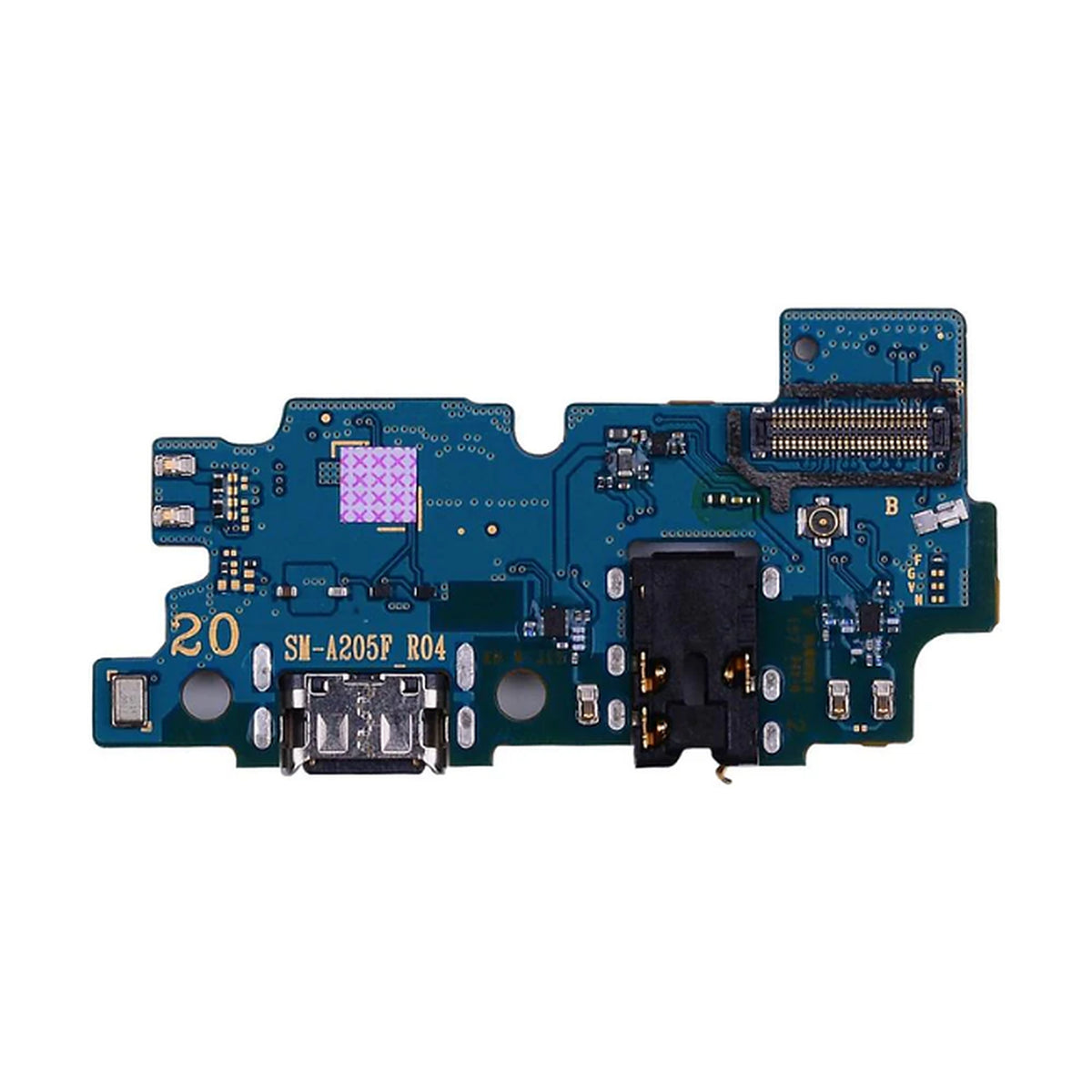 For Samsung Galaxy A20 / A205 Replacement Charging Port Board With Headphone Port & Microphone