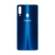 For Samsung Galaxy A20s A207 Replacement Rear Battery Cover with Adhesive (Blue)