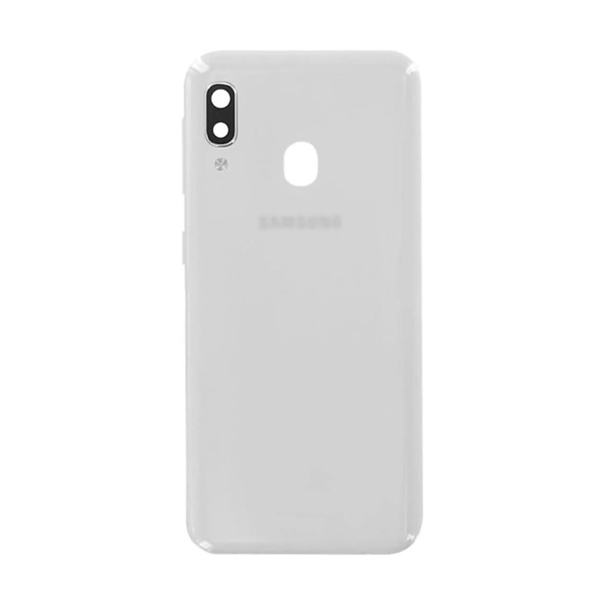 For Samsung Galaxy A20e A202 Replacement Rear Battery Cover with Adhesive (White)