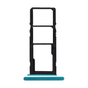 For Samsung Galaxy A21 A215 Replacement Dual Sim Card Tray (Blue)