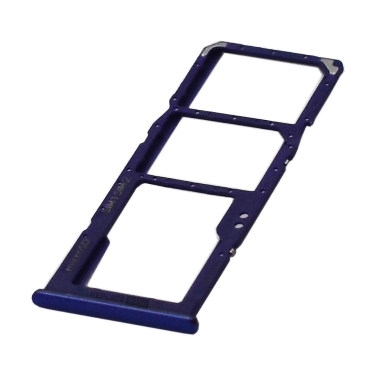For Samsung Galaxy A30s Replacement Dual SIM & SD Card Tray (Purple)