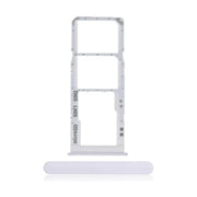 For Samsung Galaxy A30s A307 Replacement Dual Sim Card Tray (White)