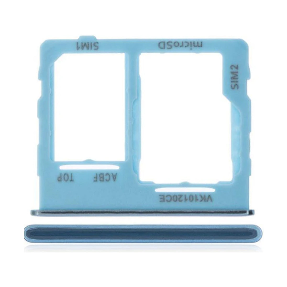 For Samsung Galaxy A32 5G A326B Replacement Dual Sim Card Tray (Awesome Blue)