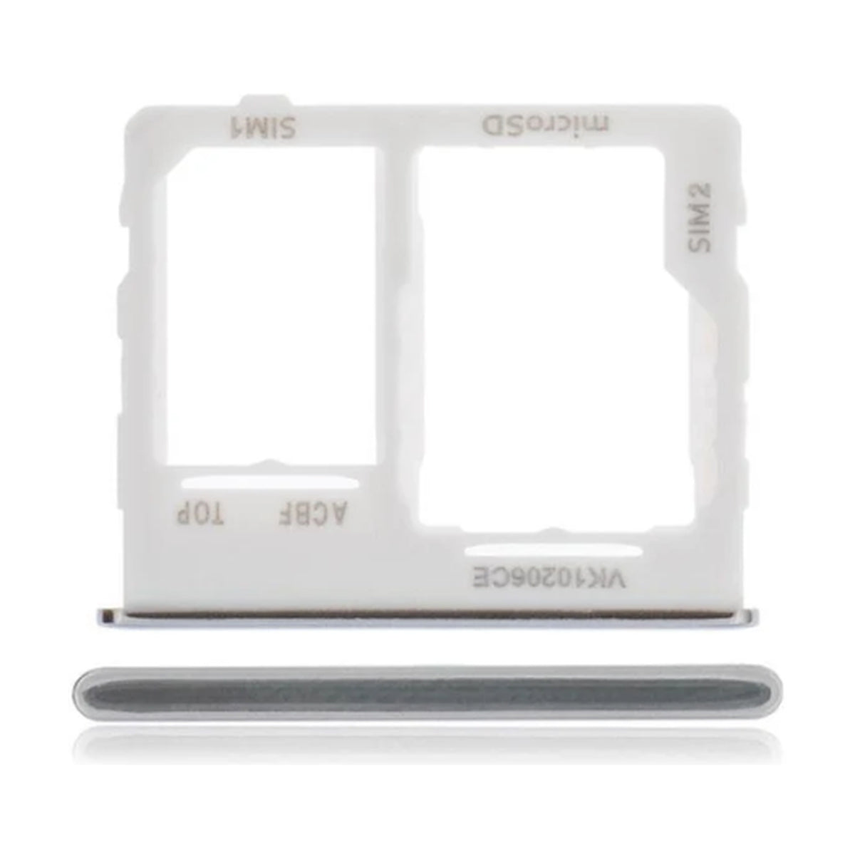For Samsung Galaxy A32 A326B Replacement Dual Sim Card Tray (Awesome White)