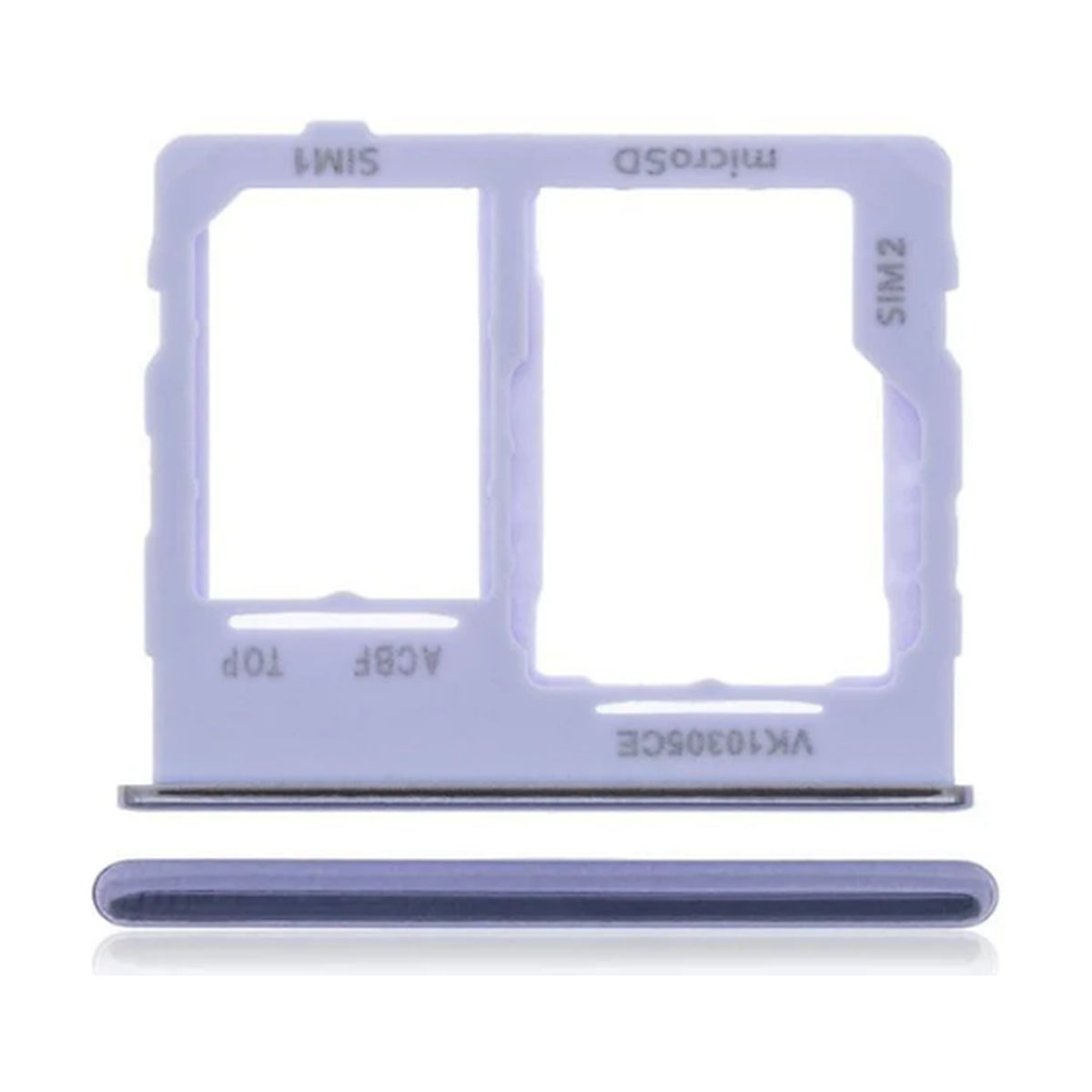 For Samsung Galaxy A32 A326B Replacement Dual Sim Card Tray (Awesome Violet)