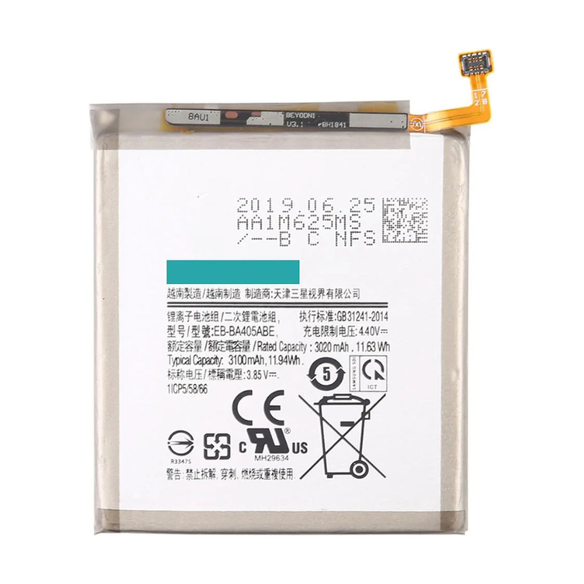 For Samsung Galaxy A40 A405 Replacement Battery 3020mAh