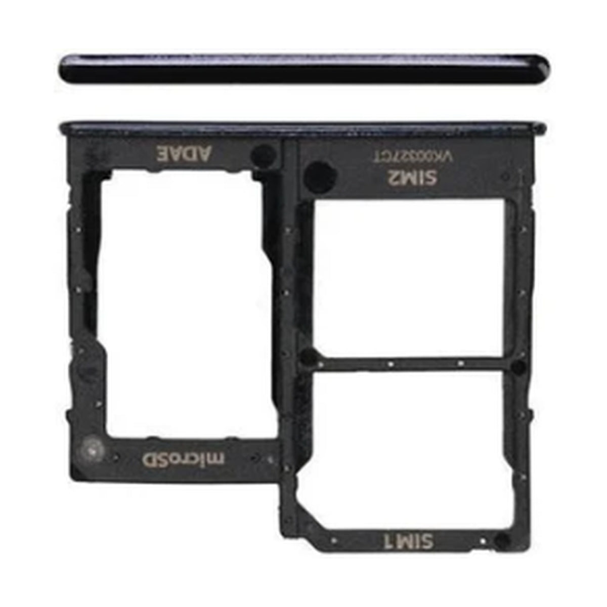 For Samsung Galaxy A41 A415 Replacement Sim Card Tray (Black)
