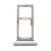 For Samsung Galaxy A42 A426B Replacement Dual Sim Card Tray (Prism Dot White)