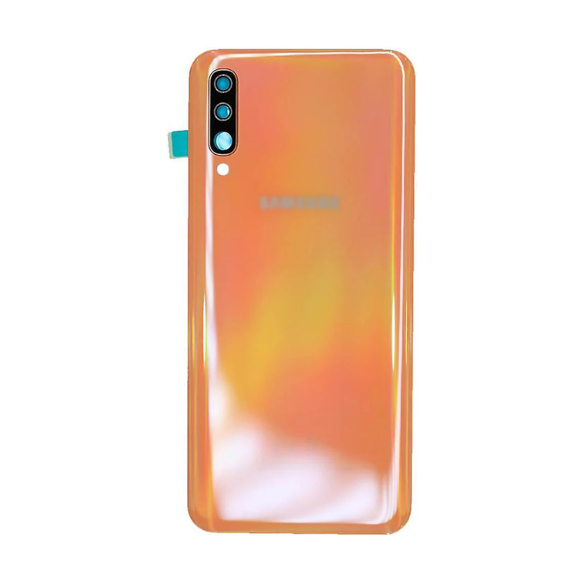 For Samsung Galaxy A50 A505 Replacement Rear Battery Cover with Adhesive (Coral)