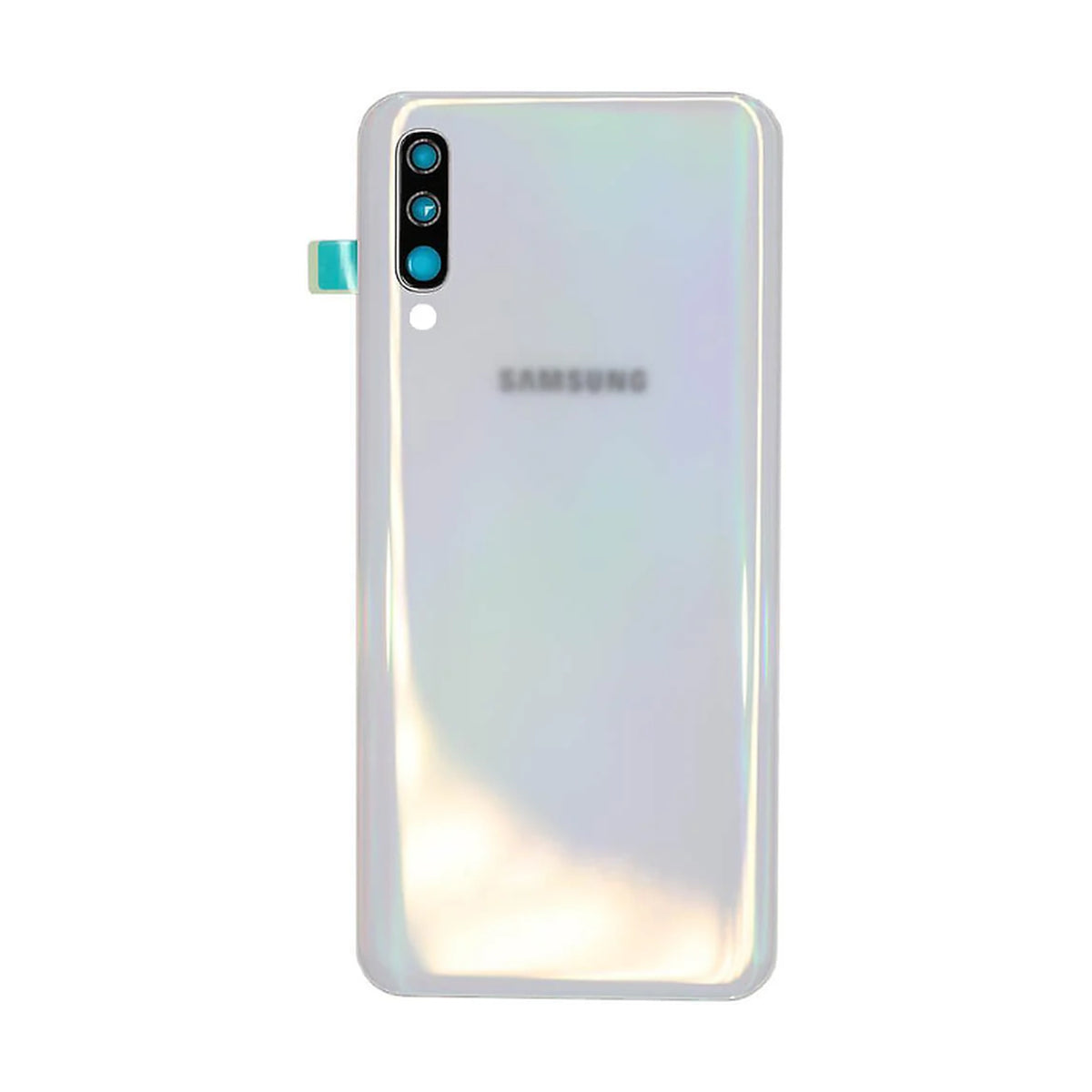 For Samsung Galaxy A50 A505 Replacement Rear Battery Cover with Adhesive (White)