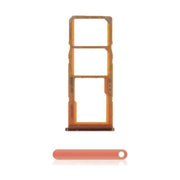 For Samsung Galaxy A70 A705 Replacement Dual Sim Card Tray (Coral)