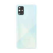For Samsung Galaxy A71 A715 Replacement Rear Battery Cover (Prism Crush Blue)