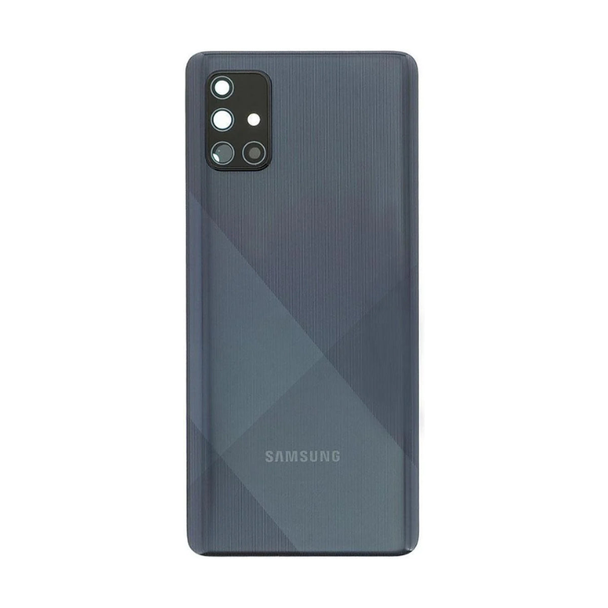 For Samsung Galaxy A71 A715 Replacement Rear Battery Cover (Prism Crush Black)