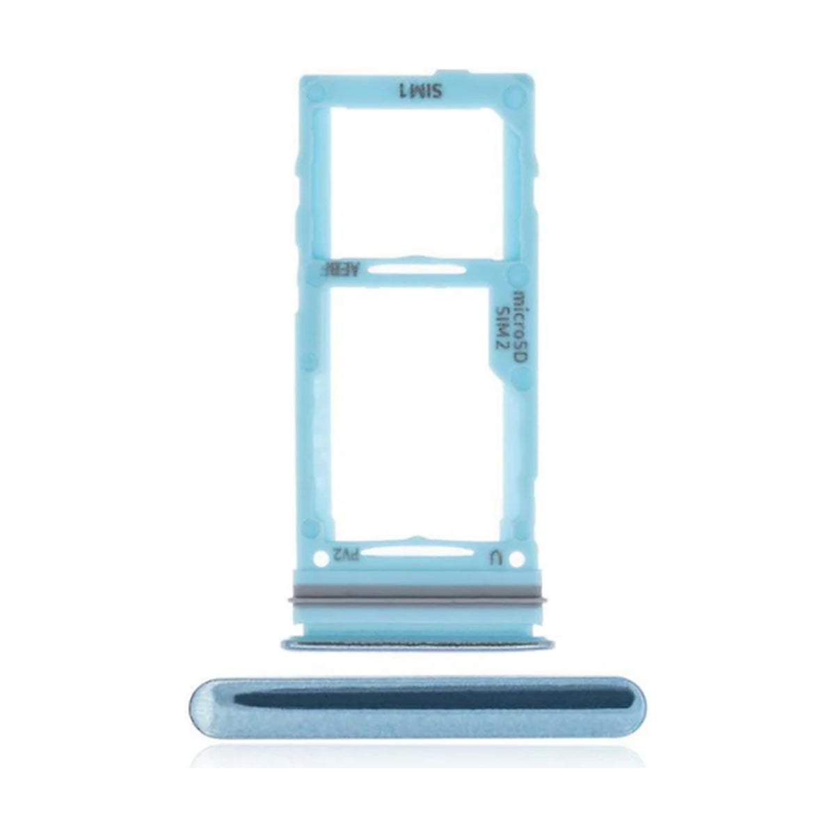 For Samsung Galaxy A72 A726F Replacement Dual Sim Card Tray (Awesome Blue)