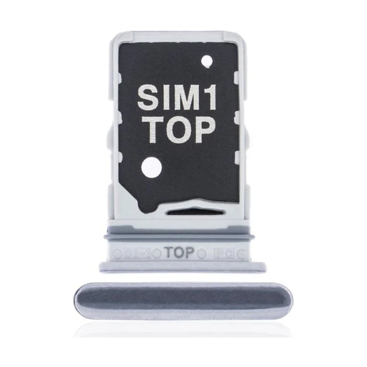 For Samsung Galaxy A80 A805 Replacement Dual Sim Tray (Ghost White)