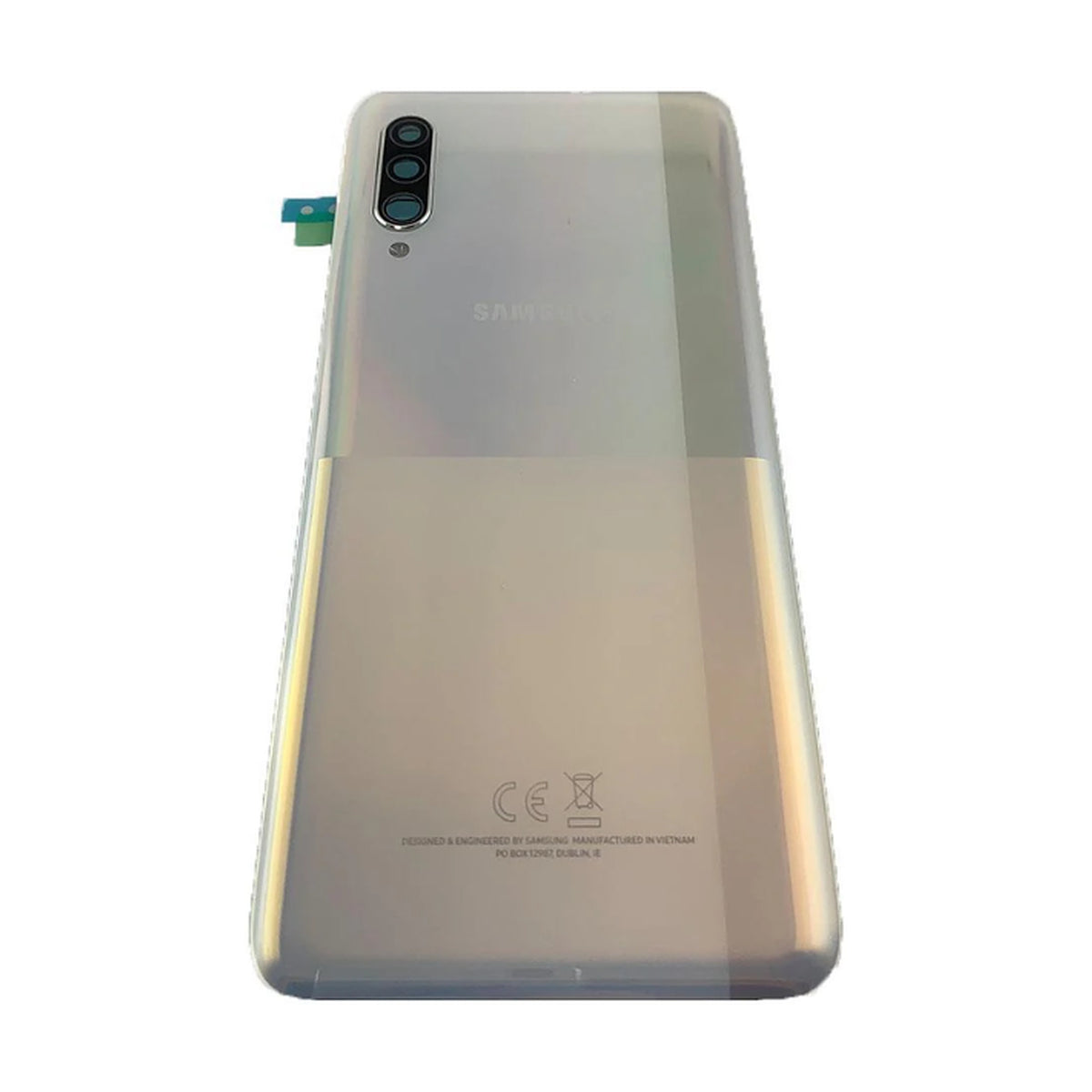 For Samsung Galaxy A90 A908 Replacement Rear Battery Cover (White)