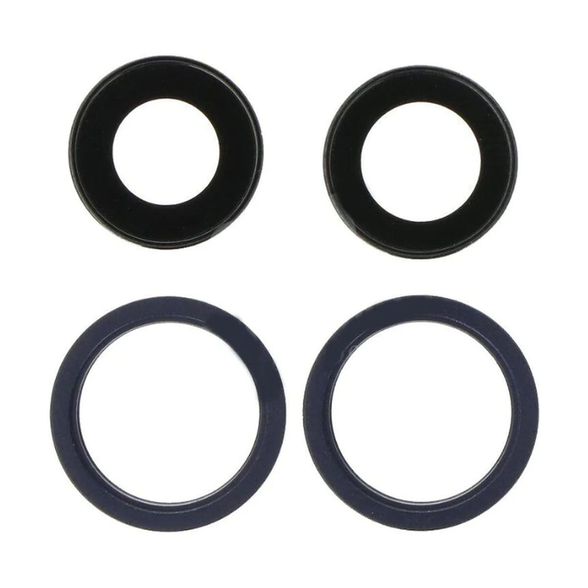 For Apple iPhone 13 / 13 Mini Replacement Camera Lens With Bezel (Midnight)